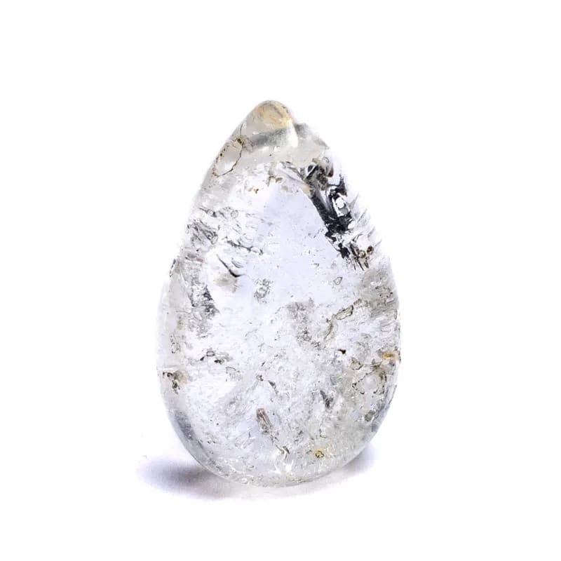 Vedhæng, Dråbe formet - Bjergkrystal