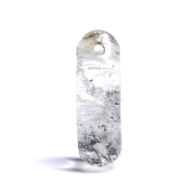 Vedhæng, Dråbe formet - Bjergkrystal