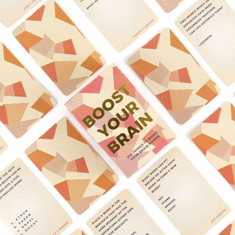 Boost Your Brain – samtalekort til daglig hjernetræning