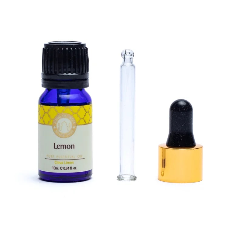 Citron Æterisk olie, økologisk - Refreshing & Energigivende - 10 ml