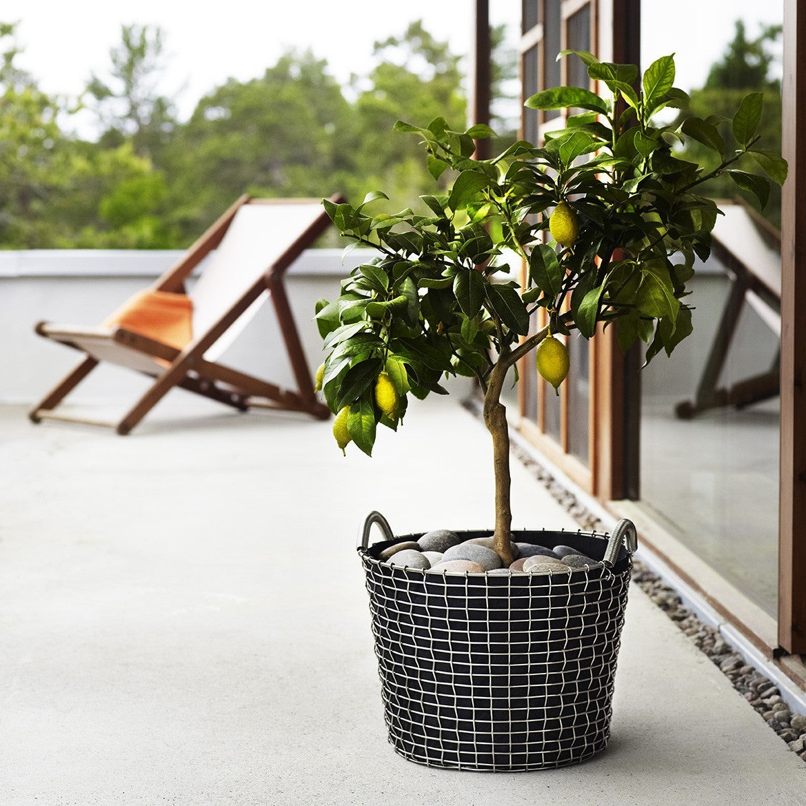 Korbo Classic 24 – Håndlavet metalkurv i svensk kvalitet | 24 liter