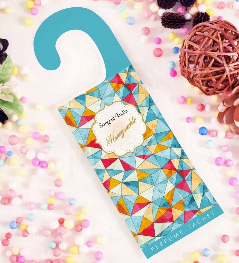 Kaprifolie Duftpose m. Potpourri til skabe & skuffer