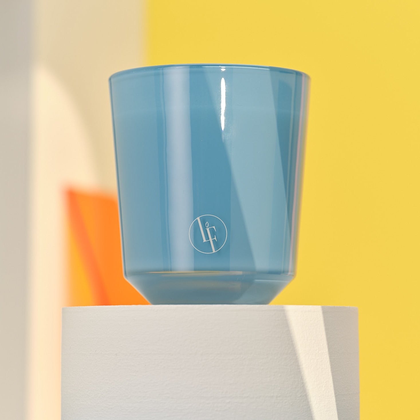 Blue Monoi - Duftlys, Colorama Pop tones 200g - Bougies la Francaise