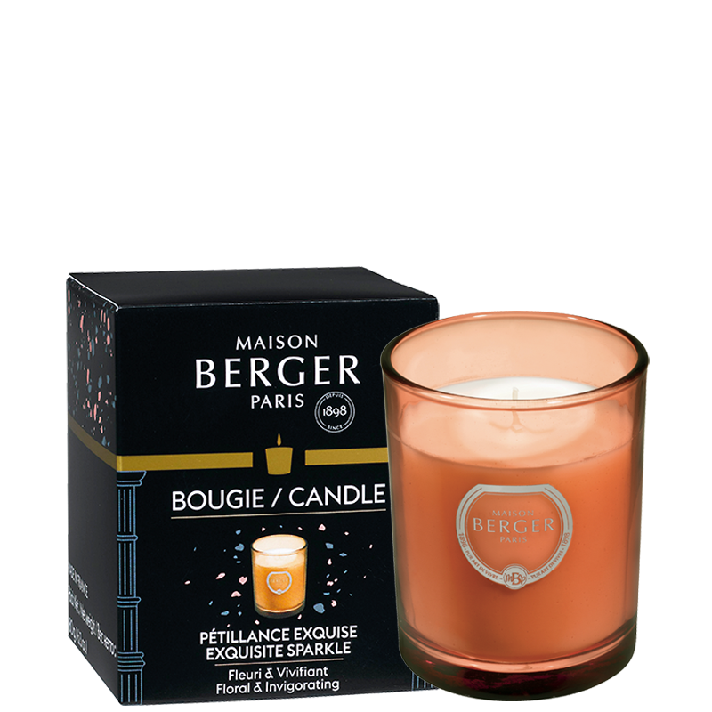 Exquisite Sparkle - Duftlys 180g - Krydret duft - Maison Berger
