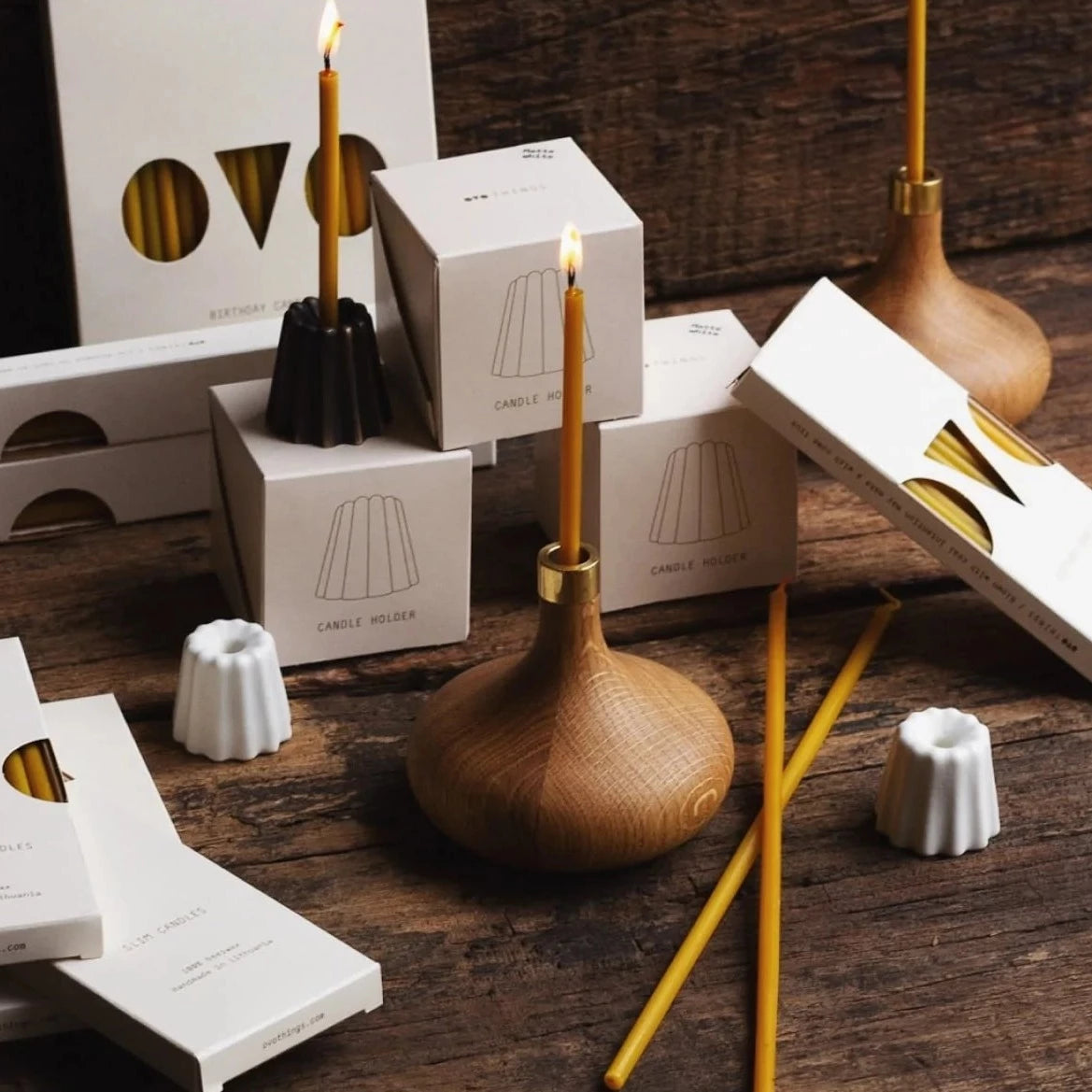 OVO Things - Bivoks Stagelys & Slim Candles