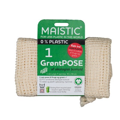 Frugt- & Grønsagspose - Øko. Bomuld - Maistic Bio