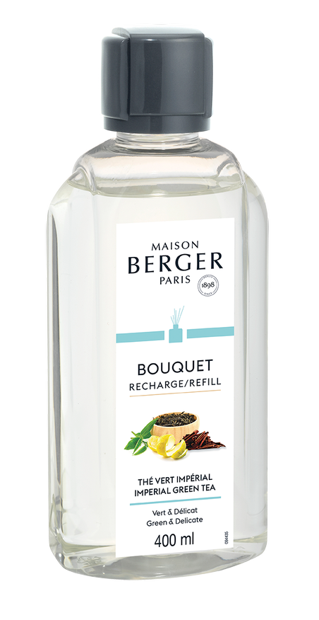 Imperial Green Tea Duftpinde Refill - Frisk duft - Maison Berger