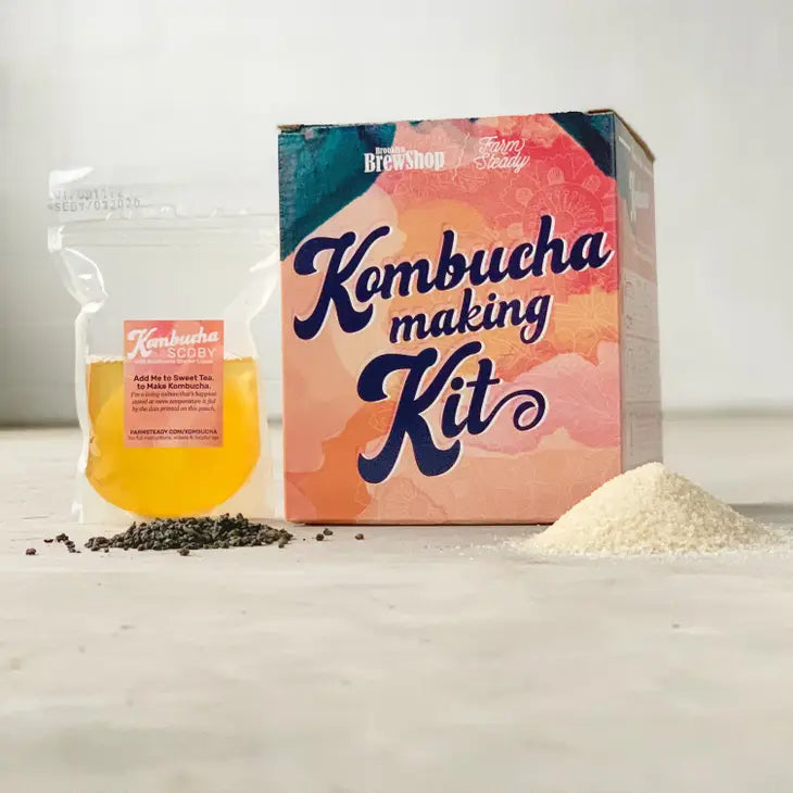 Kombucha Starter kit - Komplet startsæt m. alt tilbehør - FarmSteady
