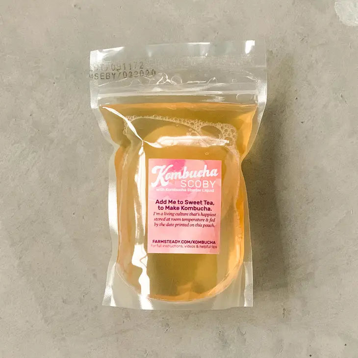 Kombucha Starter kit - Komplet startsæt m. alt tilbehør - FarmSteady