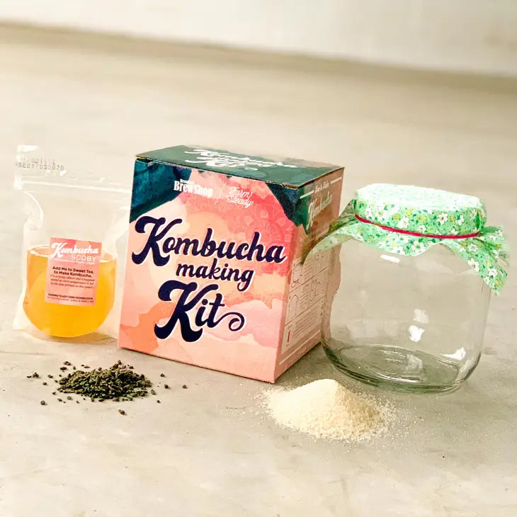 Kombucha Starter kit - Komplet startsæt m. alt tilbehør - FarmSteady