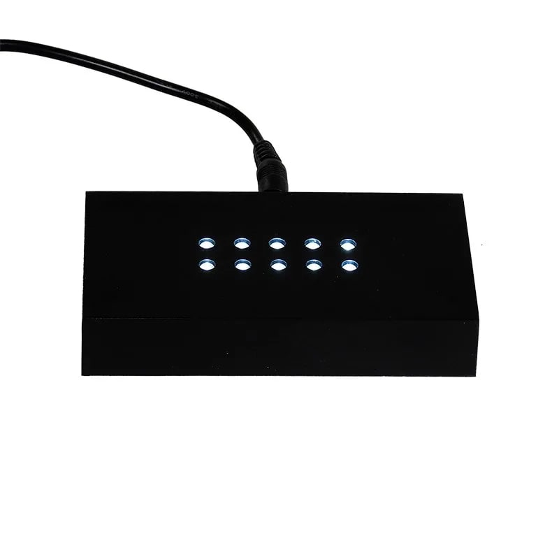 LED krystal base til krystaller & gennemskinnelige objekter