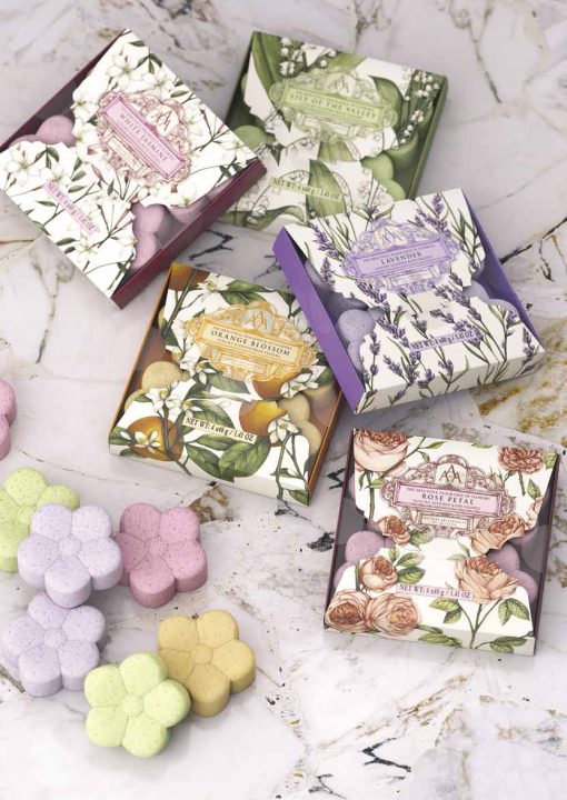 Badesalt bomber med Lavendel - naturlig afslapning & velvære