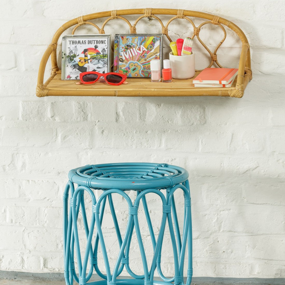 RATTAN VÆGHYLDE LILY | KOK MAISON