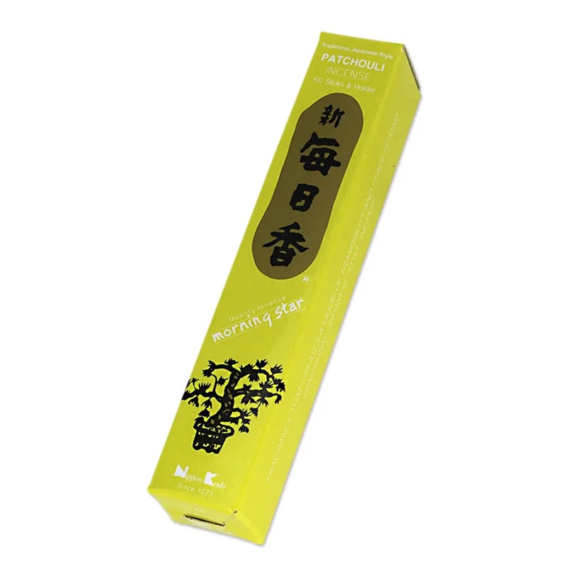 Morning Star Røgelse m. Patchouli - 50 stk. Japanske røgelsespinde