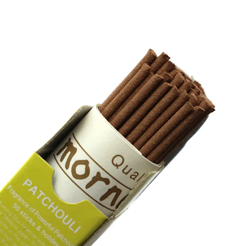 Morning Star Røgelse m. Patchouli - 50 stk. Japanske røgelsespinde