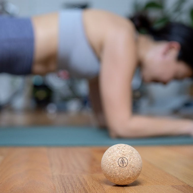 Rawlogy Massagebold i bæredygtig kork – effektiv mod muskelspændinger & ømme punkter