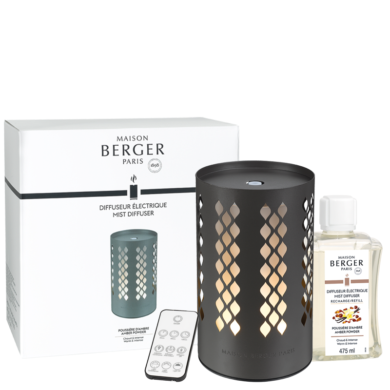 Duft Diffuser, Losange m. duften Amber Powder - Krydret duft - Maison Berger