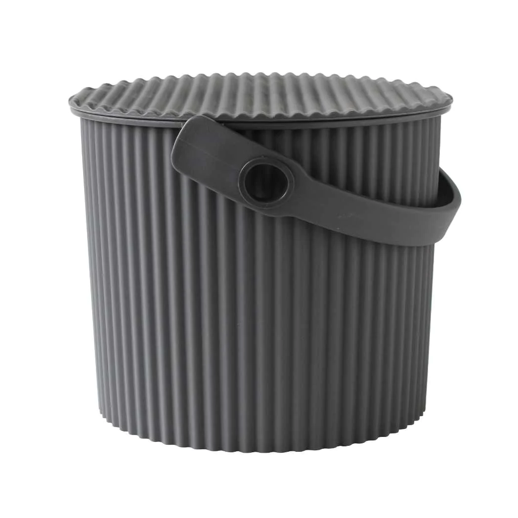 Omnioutil spande til affaldssortering, opbevaring og køkkenkompost - Mørkegrå