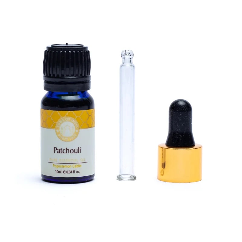 Patchouli Æterisk olie, økologisk - Plejende & D- stress - 10ml