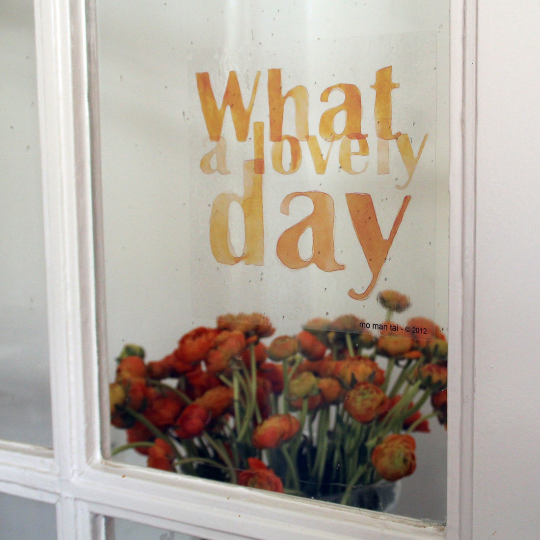 Postkort m. Stickers - Mo Man Tai