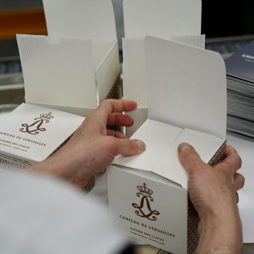 Chateau de Versailles Duftlys - Boudoir de La Reine - Blomsterduft m. roser & Jasmin