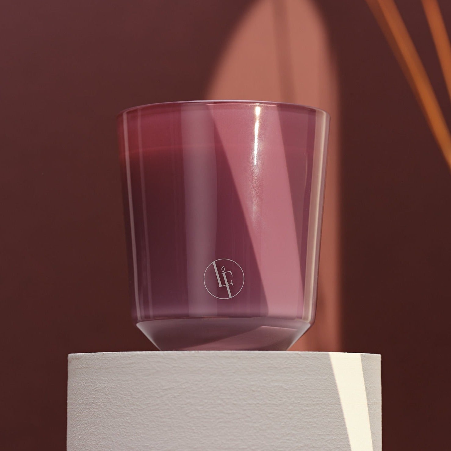 Purple Fig - Duftlys, Colorama Warm tones 200g - Bougies la Francaise