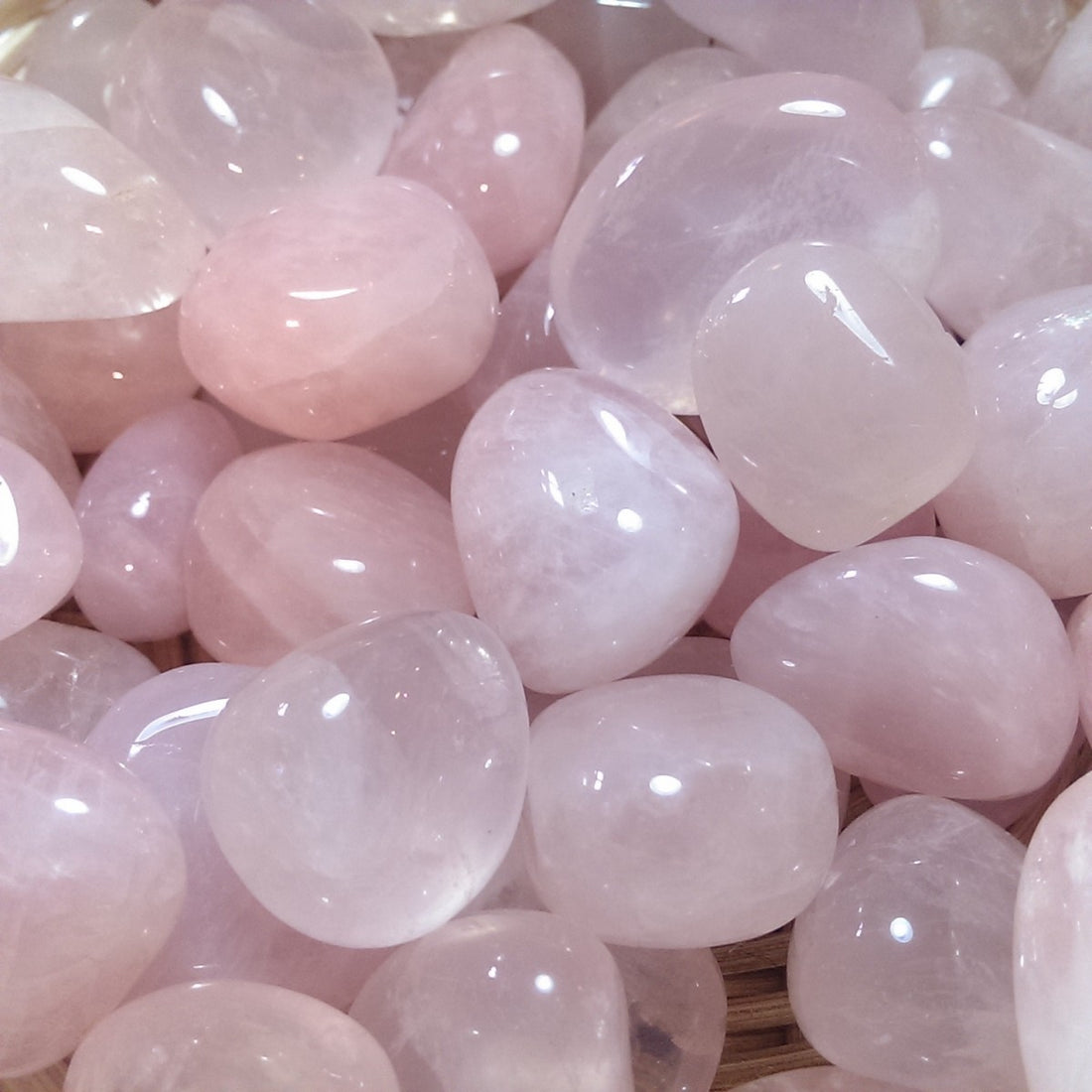 Rosenkvarts Krystal - Tromlesten