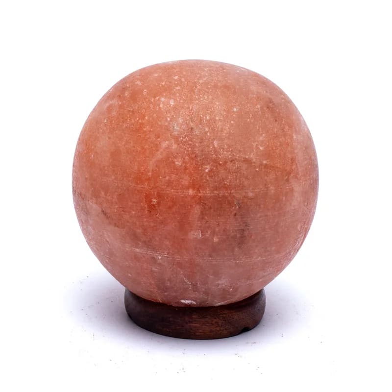 Himalaya Salt Lampe "Planet" m. LED lys - 4 kg