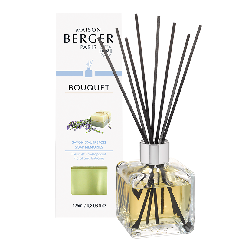 Soap Memories - Flakon m. Duftpinde - Ren duft - Maison Berger