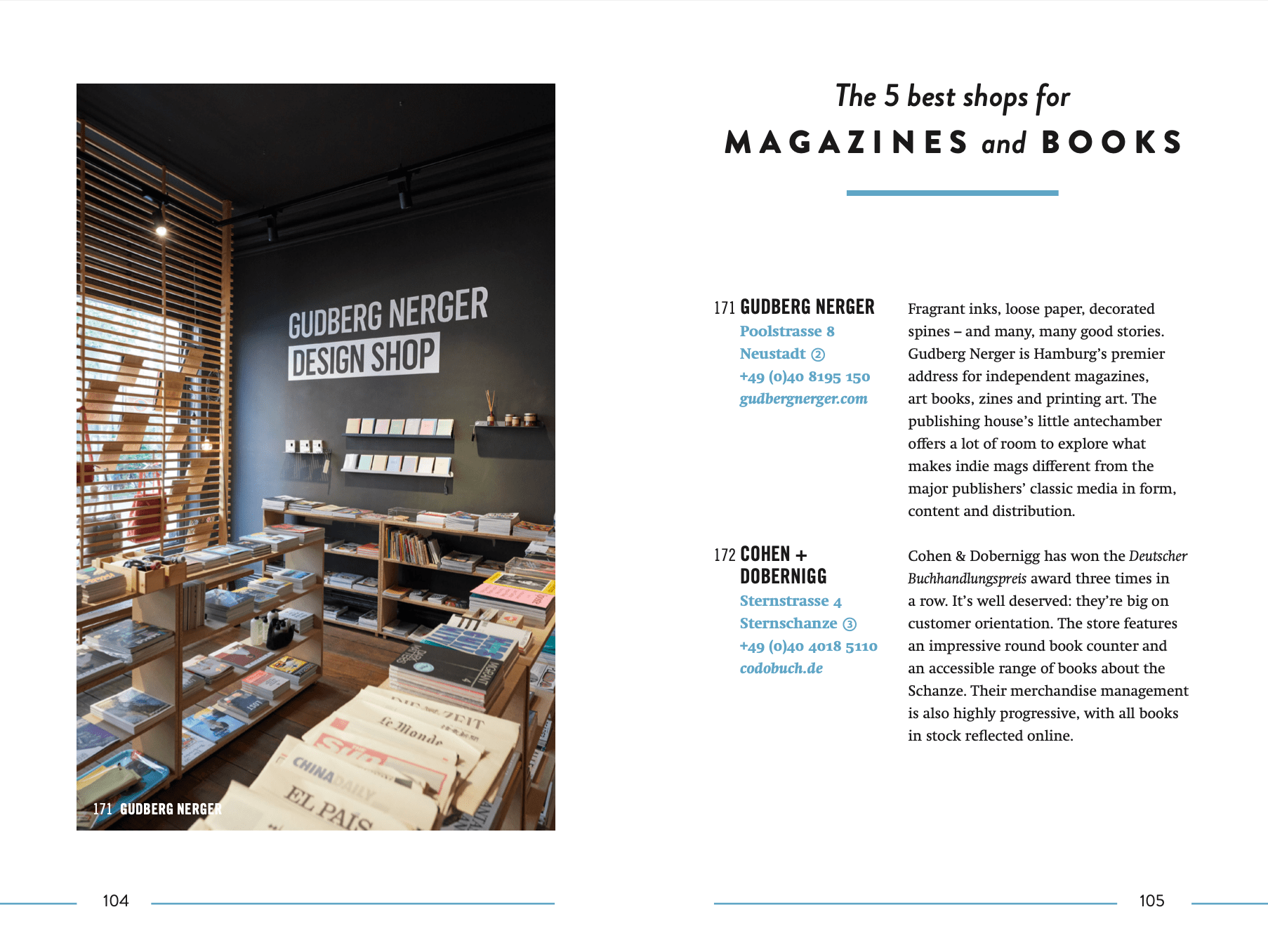 New Mags - Coffee Table book & Rejseguide - The 500 Hidden Secrets of Hamburg