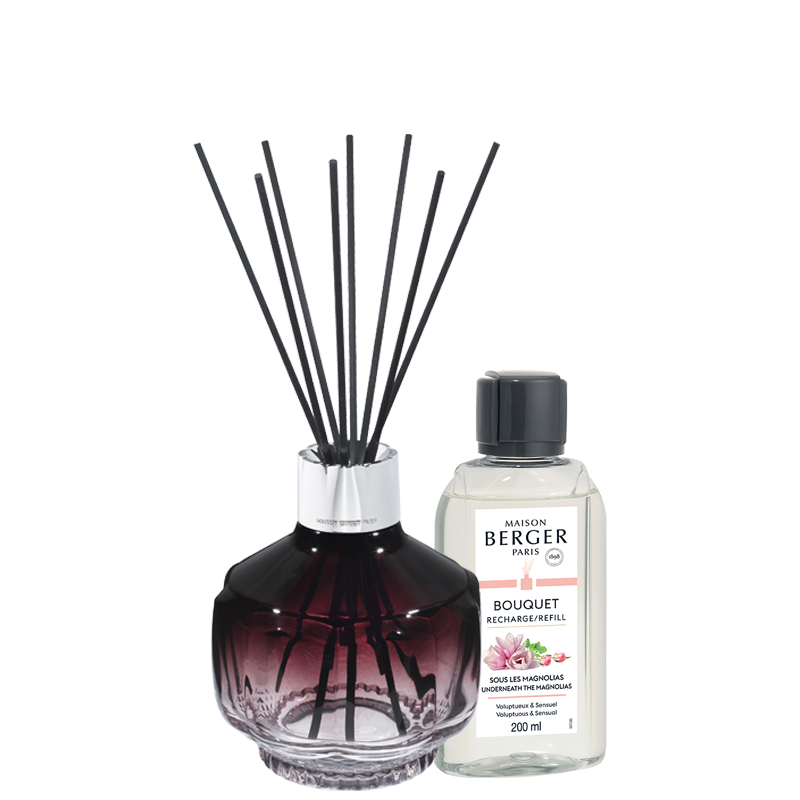 Underneath the Magnolias Duftpinde - Molecule Flakon, Plum & 200ml. duft - Blomster duft - Maison Berger