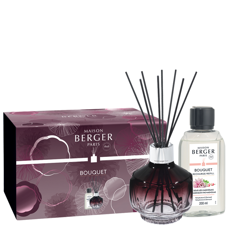 Underneath the Magnolias Duftpinde - Molecule Flakon, Plum & 200ml. duft - Blomster duft - Maison Berger