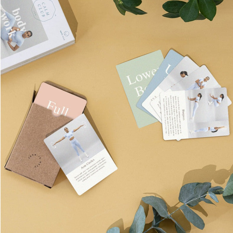 Body Work – motivationskort med 52 træningsøvelser | Ét kort til hver uge