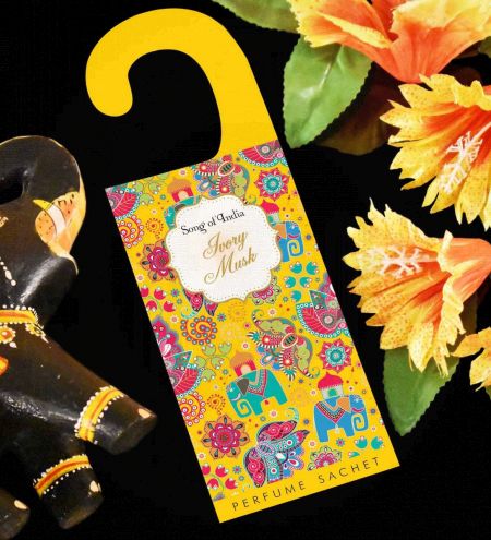 White Musk Duftpose m. Potpourri til skabe & skuffer