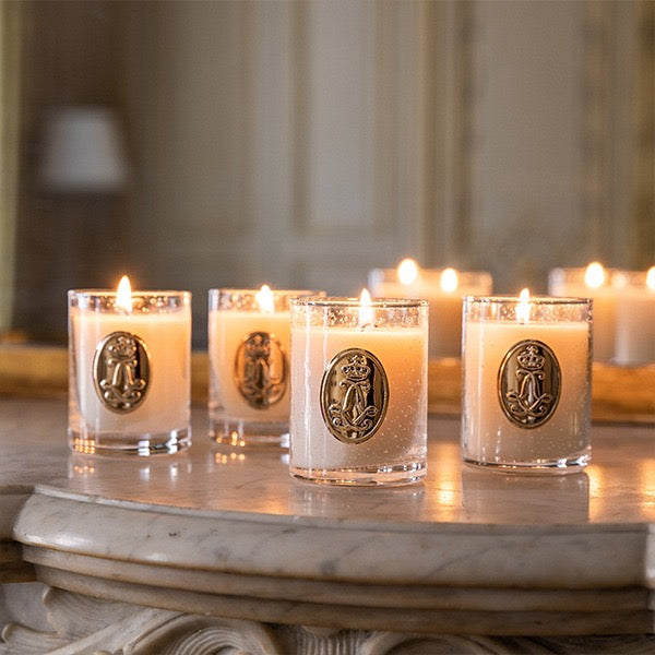 Galerie des Glaces duftlys | Chateau de Versailles® – Geranium, bergamot, patchouli, grå amber, musk & vanilje