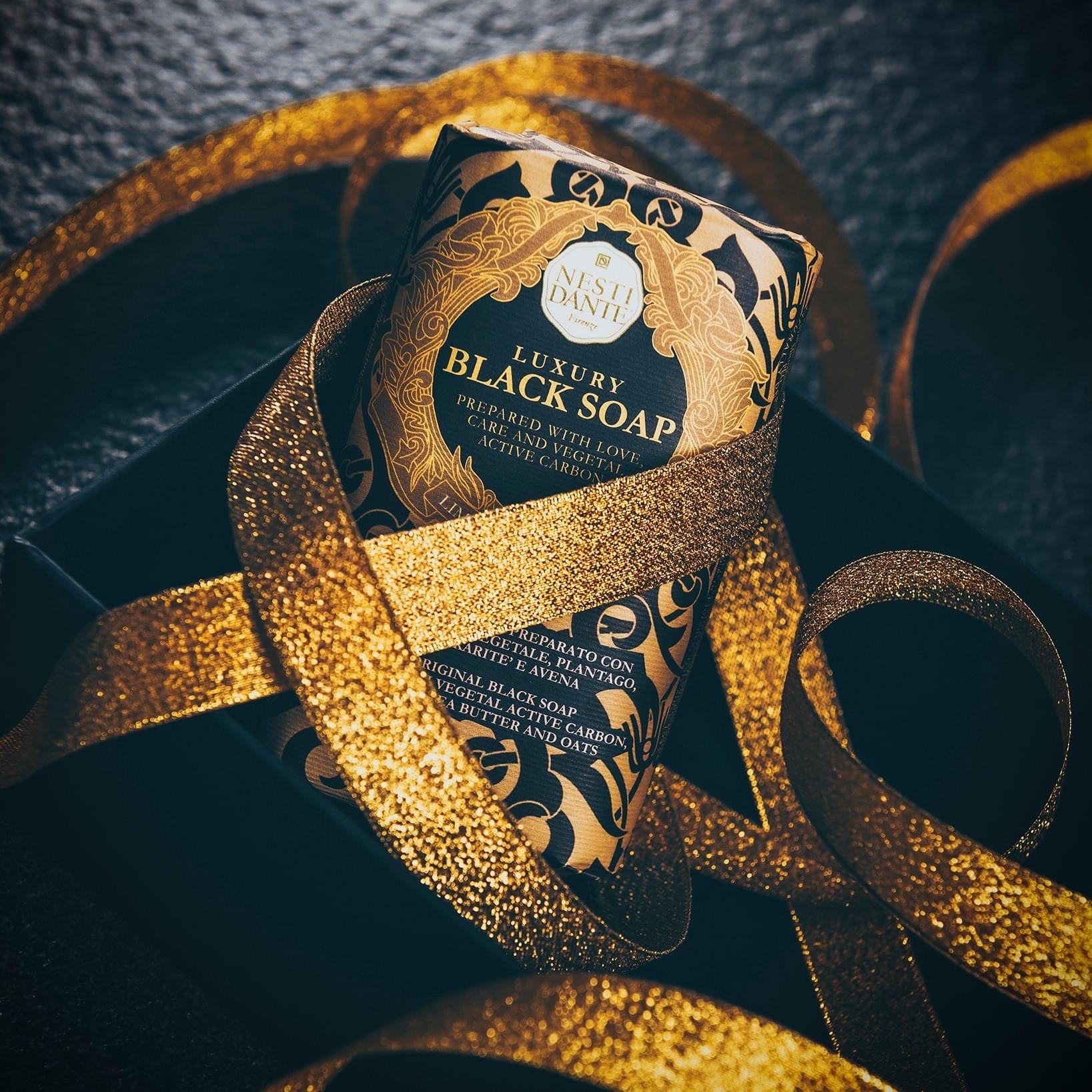Nesti Dante Luxury Black Soap – Limited Edition | Dybderensende & aromatisk luksus