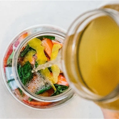 Opskrift: Strawberry Basil Kombucha