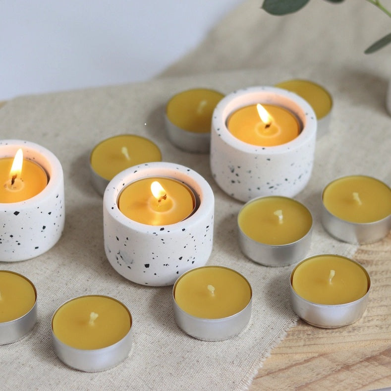 Bivoksfyrfadslys | Lys i glas & refill