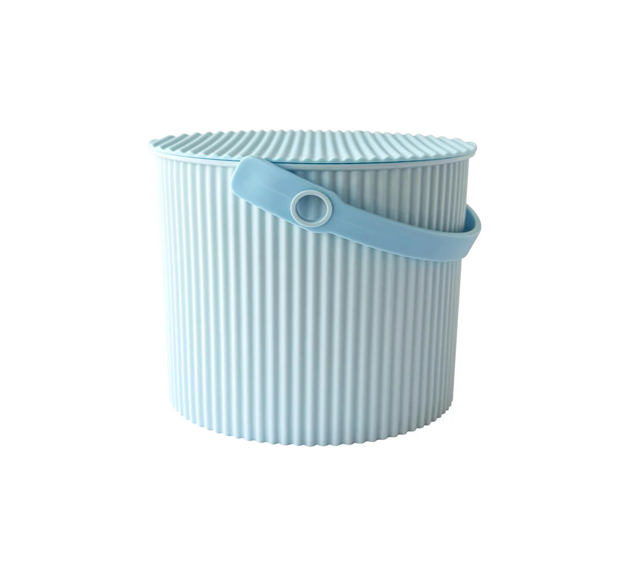 OMNIOUTIL Spand med låg – Prisvindende japansk design i Pastel light blue