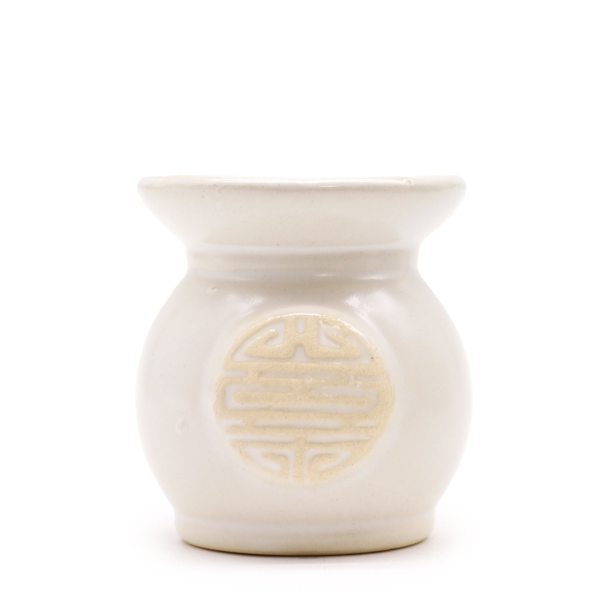 Yin Yang oliebrænder sæt (6 stk) – terracotta duftlamper