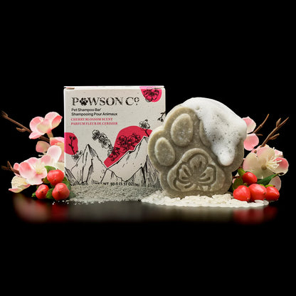 PET SHAMPOO BAR - CHERRY BLOSSOM - LONGSHENG RIS PROTEIN