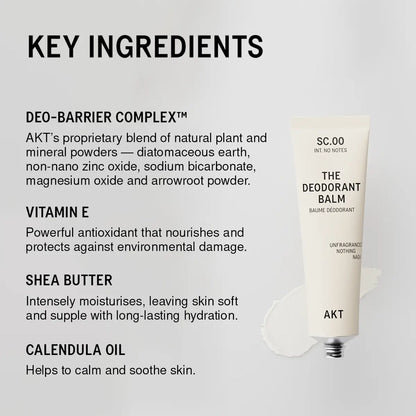 AKT Deodorant Balm - naturlig deodorant - 4 varianter
