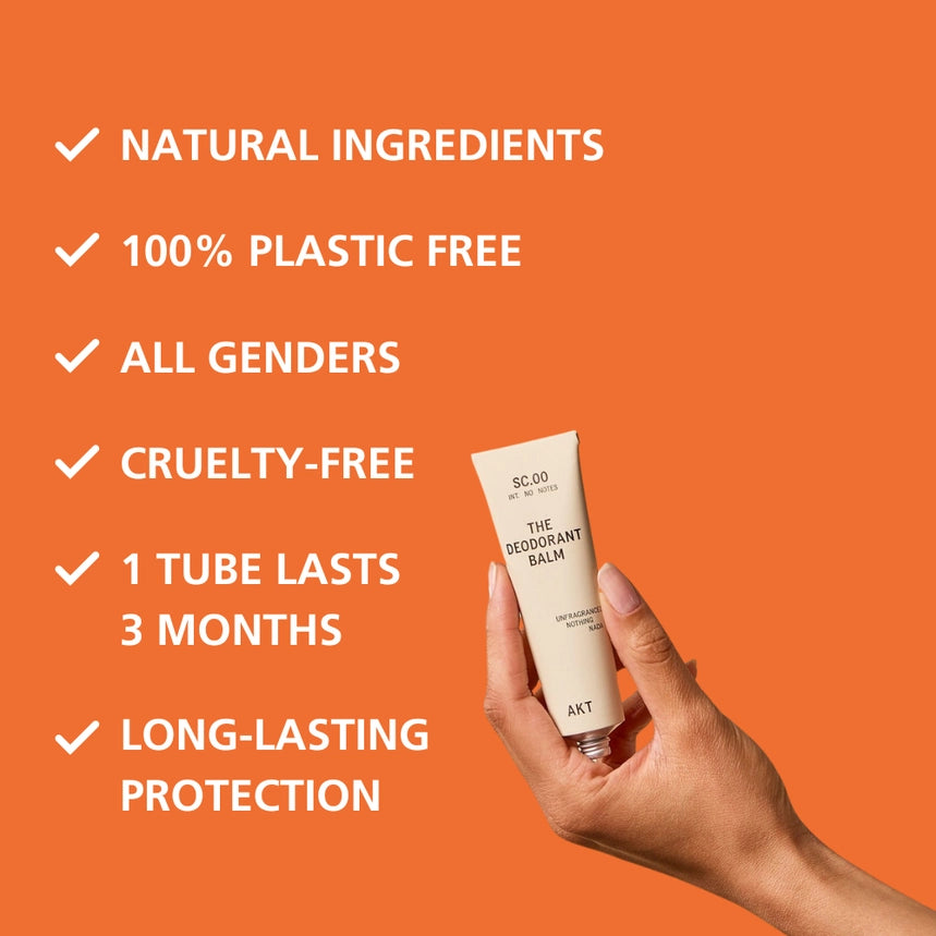 AKT Deodorant Balm - naturlig deodorant - 4 varianter
