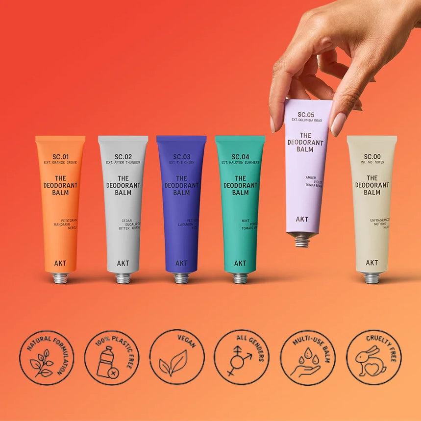 AKT Deodorant Balm - naturlig deodorant - 4 varianter