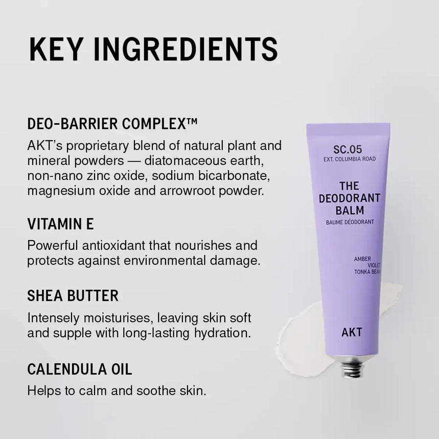 AKT Deodorant Balm - naturlig deodorant - 4 varianter
