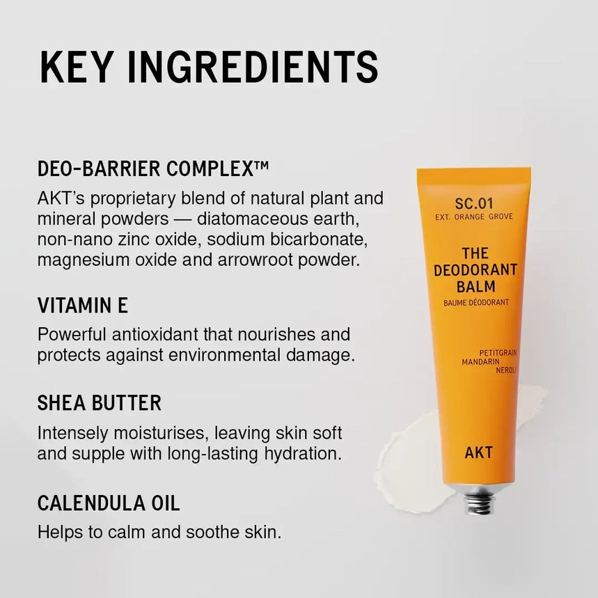 AKT Deodorant Balm - naturlig deodorant - 4 varianter