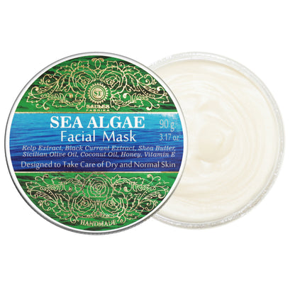 Ansigtsmaske med tang, solbær &amp; Shea Butter - cellefornyelse