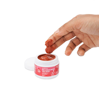 Holy lama ansigtsmaske med vetiver &amp; kalmus - Ayurvedisk kvalitet