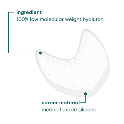 Apricot Hyaluron Eye Temple Pads – genanvendelig øjenmaske, der giver intensiv fugt, reducerer linjer og frisker øjenområdet op