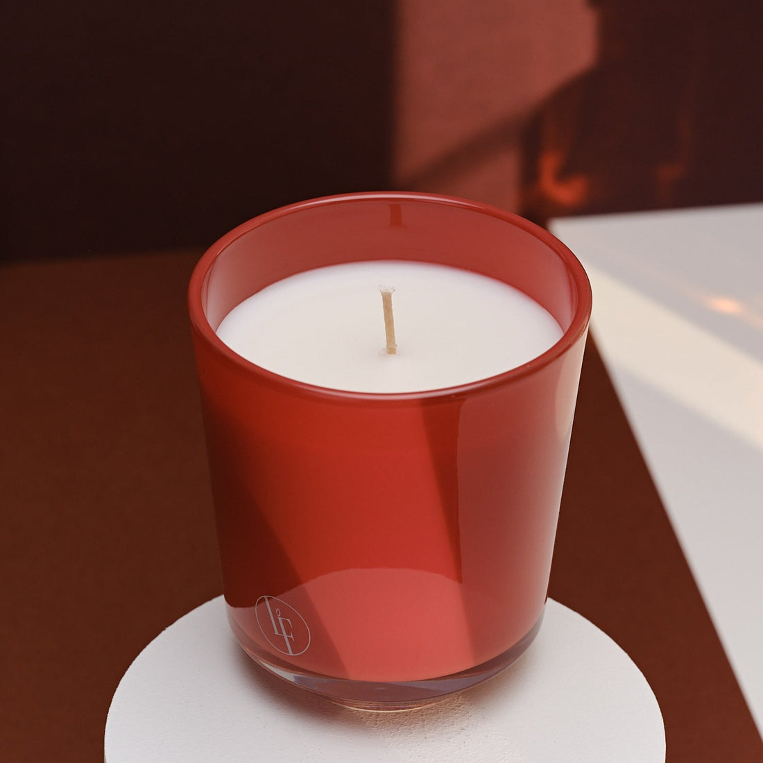 Amber Tan - Duftlys, Colorama 200g - Warm tones - Bougies la Francaise
